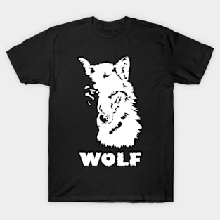 White wolf T-Shirt